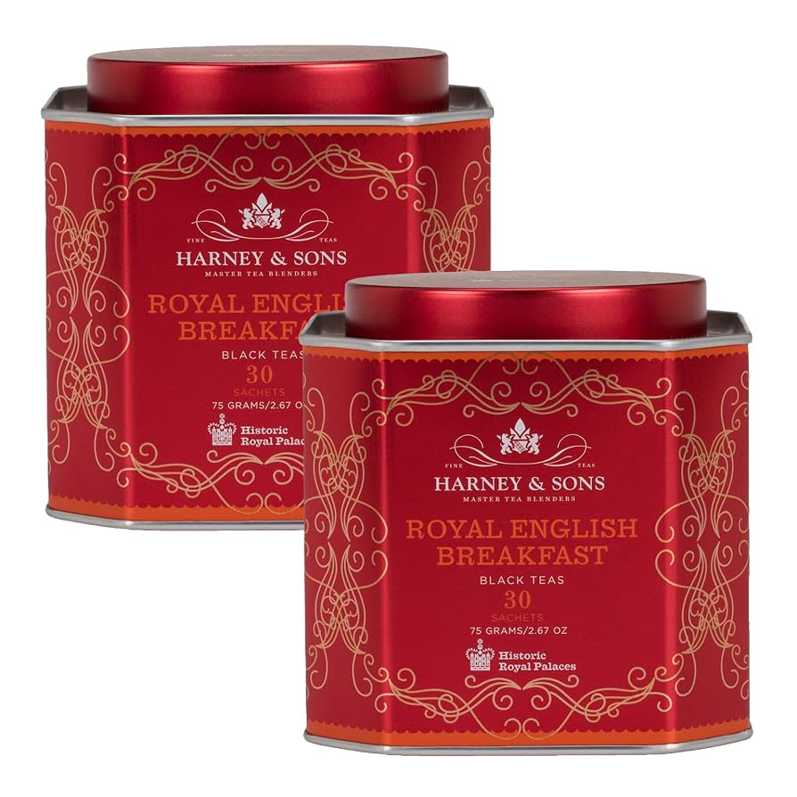 Harney & Sons タワー オブ ロンドン ブレンド 30サシェ入 2缶 Amazon.com : Harney & Sons Tower of London Black Tea with